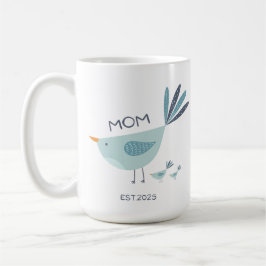 Caneca De Café Nest of Love - Mama Bird Art