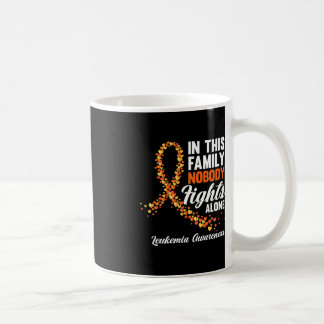 Caneca De Café Nesta Família Ninguém Luta Sozinha Com O Cancer Da