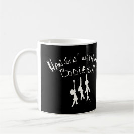 Caneca De Café Neste Halloween estarei enforcando meus corpos! Ca