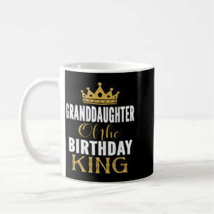 Caneca De Café Neta do Rei do Aniversário Presente de Aniversário
