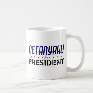 Caneca De Café Netanyahu para o presidente