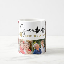 Caneca De Café Netos modernos tornam a vida uma grande colagem fo
