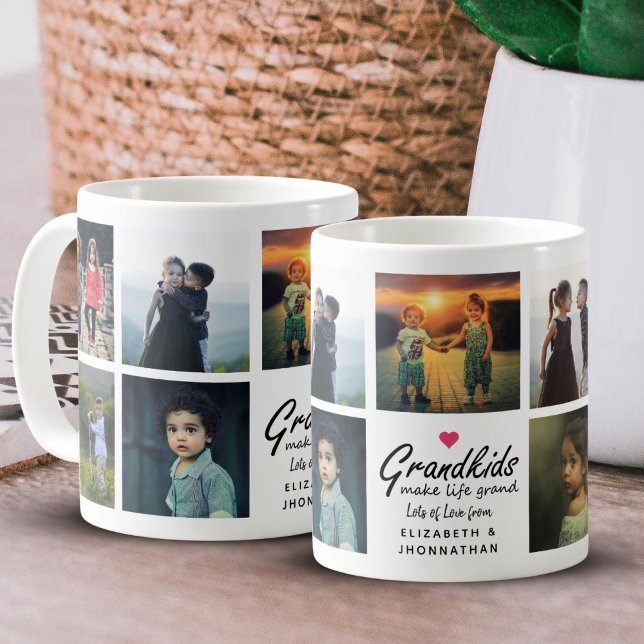 Caneca De Café Netos tornam a vida uma grande coleção de fotos (Criador carregado)