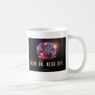 Caneca De Café Neur sobre. Neur fora
