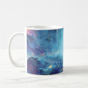 Caneca De Café Neural Circuit Nebula Nexus
