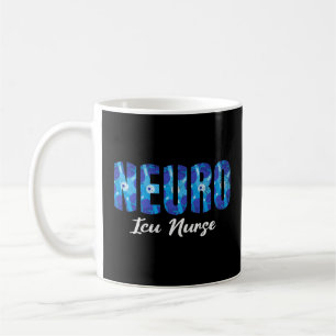 Caneca De Café Neurologia Intensiva Neurologia Enfermeira Azul Ne