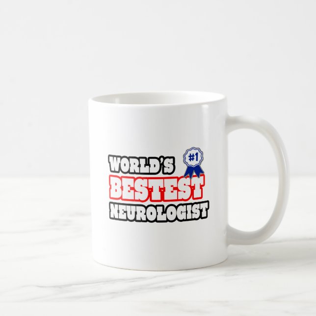 Caneca De Café Neurologista do Mundo (Direita)
