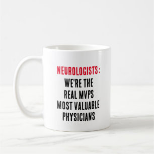 Caneca De Café Neurologistas: Somos os verdadeiros MVPs — Mais Va
