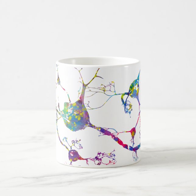 Caneca De Café Neurônios e sistema nervoso (Centro)