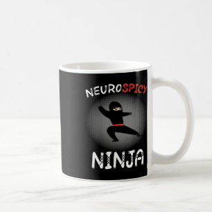 Caneca De Café Neurospicy Ninja Autismo Camisa Para Crianças Neur