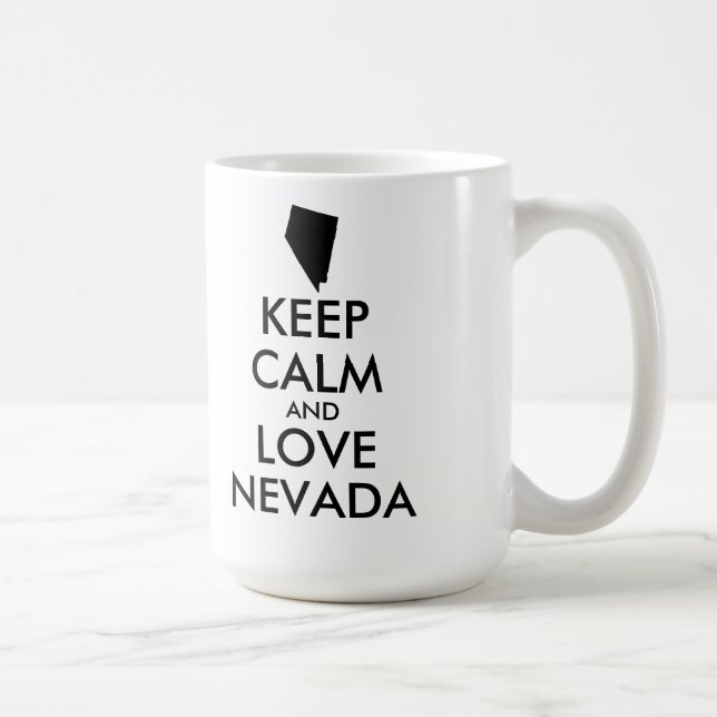 Caneca De Café NEVADA DE AMOR E CALMA personalizáveis (Direita)