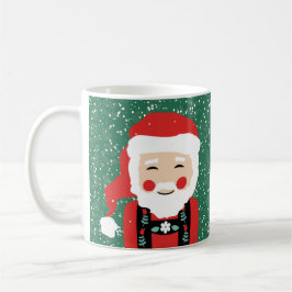 Caneca de café nevado popular do Feliz Natal de