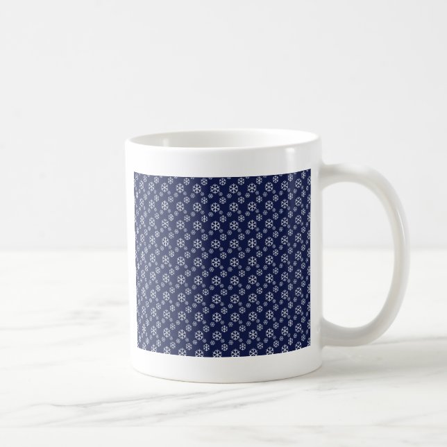 Caneca De Café Nevando na véspera de Natal (Direita)