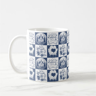 Caneca De Café Neve de inverno