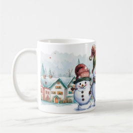 Caneca De Café neve de Natal