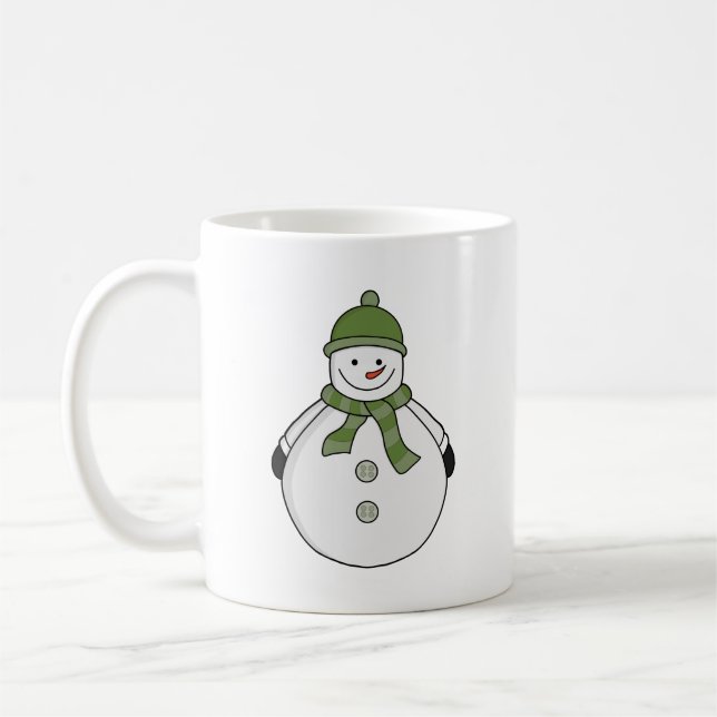 Caneca De Café Neve fria (Esquerda)