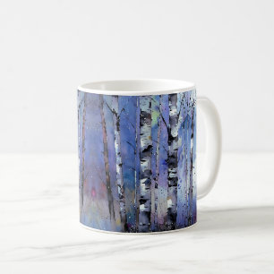 Caneca De Café Neve no passarinho encantado