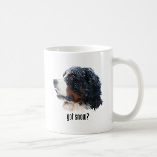 Caneca De Café neve obtida? Cão de montanha de Bernese