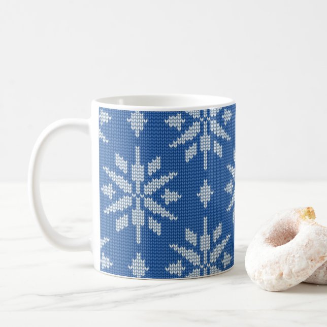Caneca De Café Neve Têxtil (Com Donut)