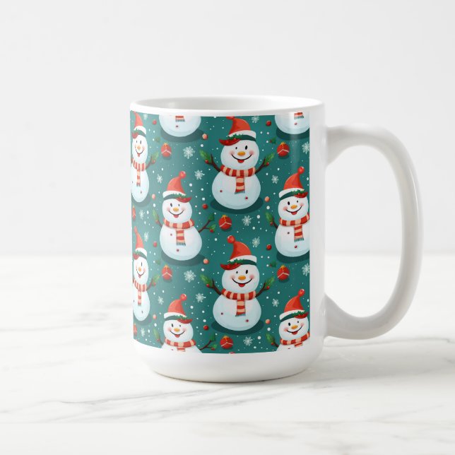 Caneca De Café Neves Bonitos com árvore de Natal (Direita)