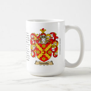 Caneca De Café Neville, a origem, o significado e a crista