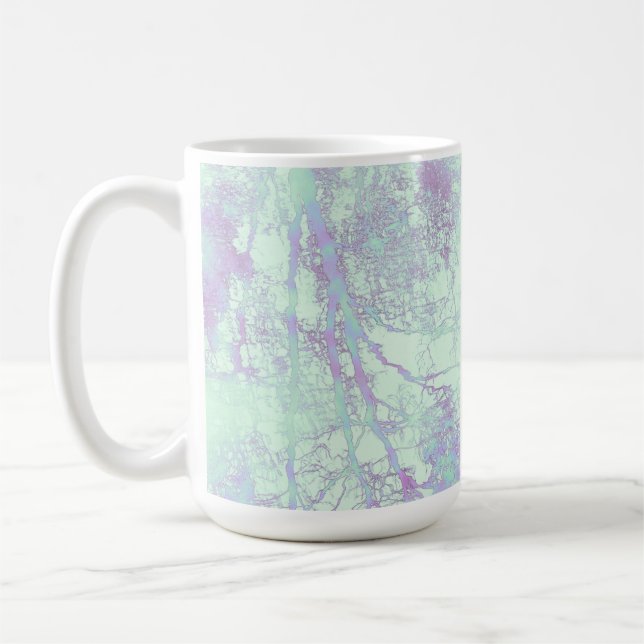 Caneca De Café Névoa de Folha Larga Lavanda (Esquerda)