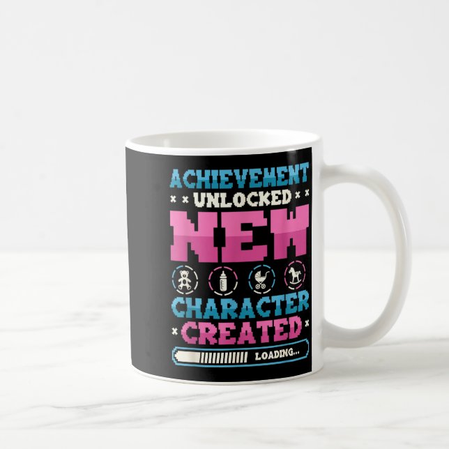 Caneca De Café New Character D Gamer Pregnancy Announcement  (Direita)