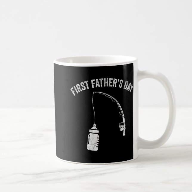 Caneca De Café New Dad Fisherman, First Fathers Day Fishing Dad  (Direita)