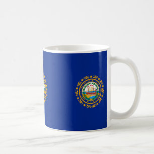 Caneca De Café New Hampshire State Flag Design