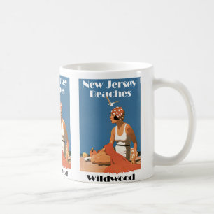 Caneca De Café New Jersey Beaches ~ Wildwood