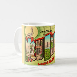 Caneca De Café New Orleans Postcard Mug