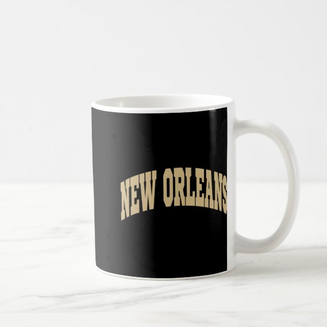 Caneca De Café New Orleans - Throwback Design - Clic  (Direita)
