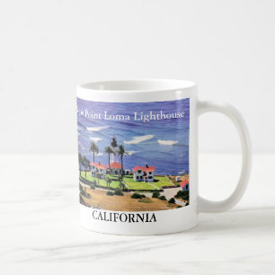 Caneca De Café New Point Loma Lighthouse, Califórnia Mug
