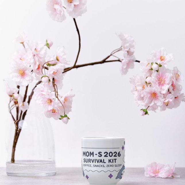 Caneca De Café New Year Gift for Tired Moms, Zero Sleep! (#designfortiredmoms
#tiredmoms
#quote
#cutedesign #funnymommug #funnyquotesmugs
#funnycoffeemugs)