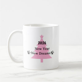 Caneca De Café New Year, New Dreams Mug
