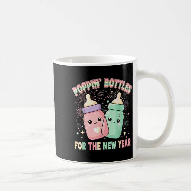 Caneca De Café New Years Shirt, Nurse Png Bottles For The New Yea (Direita)