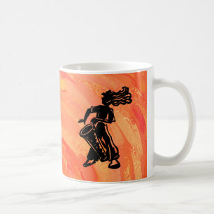 Caneca De Café New York Boogie Nights Drum Orange