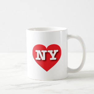Caneca De Café New York Red Heart - Big Love