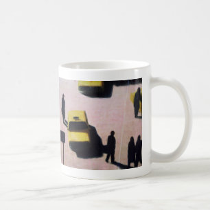 Caneca De Café New York Taxis 1990