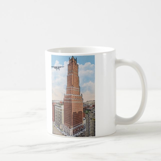 Caneca De Café New York: Torre de Ritz (Direita)
