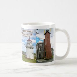 Caneca De Café Newburyport Harbor Range Lights, Massachusetts Mug