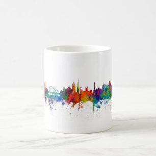 Caneca De Café Newcastle England Skyline