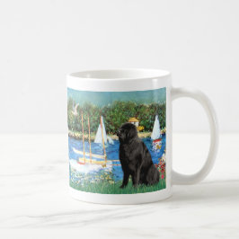 Caneca De Café Newfie 1 - Barcos à vela