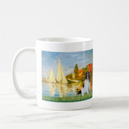 Caneca De Café Newfie Landseer 3 - Barcos a vela 2