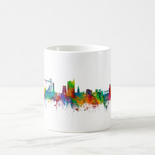 Caneca De Café Newport Wales Skyline