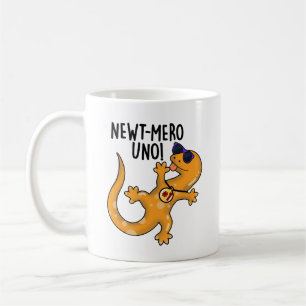 Caneca De Café Newt-mero Uno Funny Newt Pun