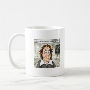 Caneca De Café Newton descobre a puberdade