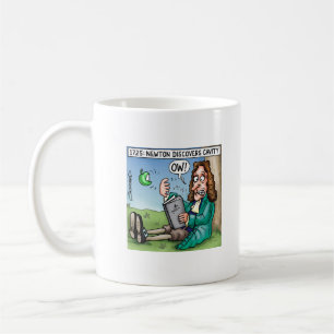 Caneca De Café Newton mergulha cavidade
