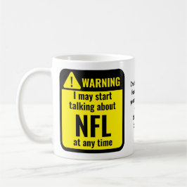 Caneca De Café NFL Personalizado Divertido