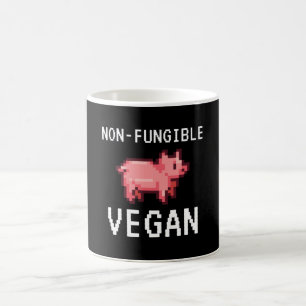 Caneca De Café NFT Não Fungible Vegan Plant-Based NFTs
